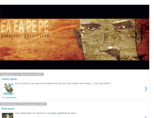 Tablet Screenshot of piero-pierini.blogspot.com