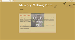 Desktop Screenshot of memorymakingmom.blogspot.com