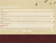 Tablet Screenshot of memorymakingmom.blogspot.com