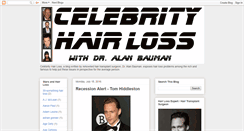 Desktop Screenshot of celebrityhairloss.blogspot.com