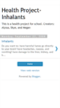 Mobile Screenshot of healthproject-inhalants.blogspot.com