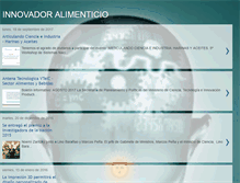 Tablet Screenshot of innovadoralimenticio.blogspot.com