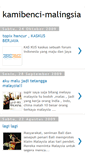 Mobile Screenshot of kamibenci-malingsia.blogspot.com