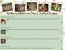 Tablet Screenshot of mulberrymemoriesblog.blogspot.com