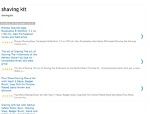 Tablet Screenshot of bestshavingkitreview.blogspot.com