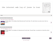 Tablet Screenshot of jesselatour.blogspot.com