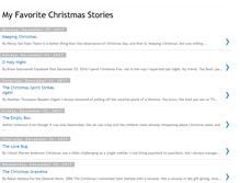 Tablet Screenshot of myfavoritechristmasstories.blogspot.com