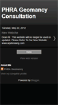 Mobile Screenshot of phra-geomancy.blogspot.com