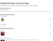 Tablet Screenshot of felicitari-paste.blogspot.com