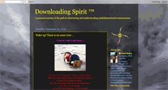 Desktop Screenshot of downloadingspirit.blogspot.com