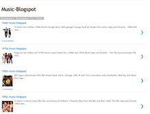 Tablet Screenshot of music-blogspot.blogspot.com