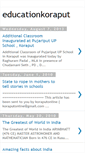 Mobile Screenshot of educationkoraput.blogspot.com