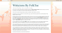 Desktop Screenshot of folktoe.blogspot.com