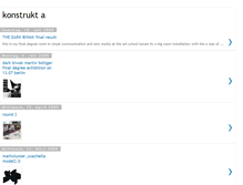Tablet Screenshot of konstukt.blogspot.com