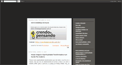 Desktop Screenshot of crendoepensando.blogspot.com