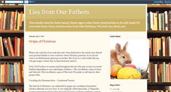 Desktop Screenshot of liesfromourfathers.blogspot.com