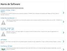 Tablet Screenshot of maniadesoftware.blogspot.com