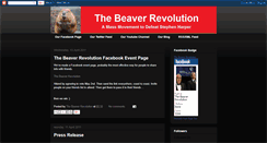 Desktop Screenshot of beaverrevolution.blogspot.com