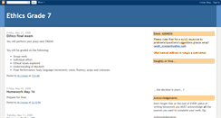 Desktop Screenshot of ethics7.blogspot.com