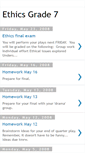 Mobile Screenshot of ethics7.blogspot.com