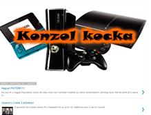 Tablet Screenshot of konzolkocka.blogspot.com