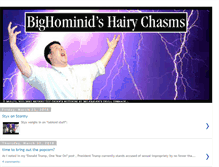 Tablet Screenshot of bighominid.blogspot.com