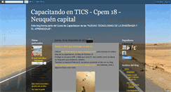 Desktop Screenshot of capacitandoenticscpem18.blogspot.com