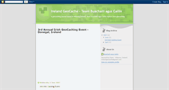 Desktop Screenshot of irelandgeocache.blogspot.com