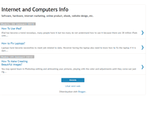 Tablet Screenshot of internetcomputersinfo.blogspot.com