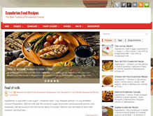 Tablet Screenshot of ecuadorianfoods.blogspot.com