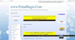 Desktop Screenshot of portalbugis.blogspot.com