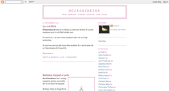 Desktop Screenshot of nojesnyheter.blogspot.com