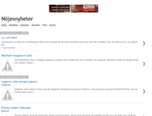 Tablet Screenshot of nojesnyheter.blogspot.com