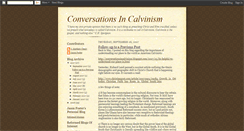Desktop Screenshot of conversationsincalvinism.blogspot.com