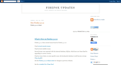 Desktop Screenshot of firefoxupdates.blogspot.com