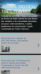 Mobile Screenshot of jornalceutrespontes.blogspot.com