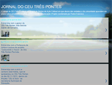 Tablet Screenshot of jornalceutrespontes.blogspot.com