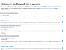 Tablet Screenshot of escience06.blogspot.com