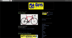 Desktop Screenshot of guysbicycles.blogspot.com