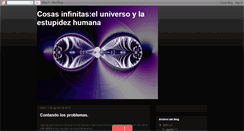 Desktop Screenshot of cosas-infinitas.blogspot.com