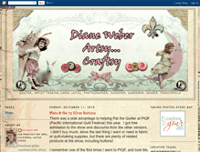 Tablet Screenshot of dwquiltart.blogspot.com