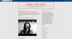 Desktop Screenshot of liberalvideodepot.blogspot.com