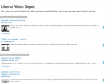 Tablet Screenshot of liberalvideodepot.blogspot.com