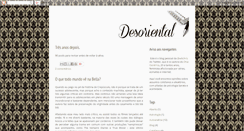 Desktop Screenshot of desoriental.blogspot.com