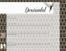 Tablet Screenshot of desoriental.blogspot.com