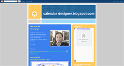 Desktop Screenshot of calendar-designer.blogspot.com