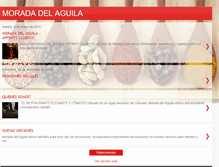 Tablet Screenshot of moradadelaguila.blogspot.com