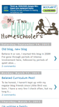 Mobile Screenshot of mytwohappyhomeschoolers.blogspot.com