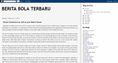 Desktop Screenshot of beritabola-terbaru.blogspot.com