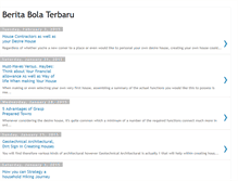 Tablet Screenshot of beritabola-terbaru.blogspot.com